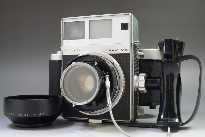 279】マミヤプレス SUPER23 中判カメラ MAMIYA-SEKOR 1:3.5 f=100mm
