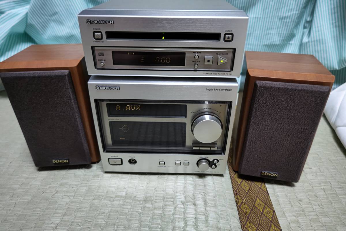 パイオニア ミニコンポ用 SX-F21 PIONEER SX-F21 パイオニア 取説