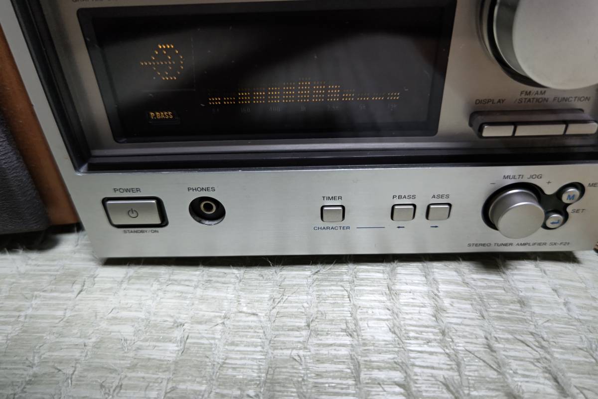 パイオニア ミニコンポ用 SX-F21 PIONEER SX-F21 パイオニア 取説