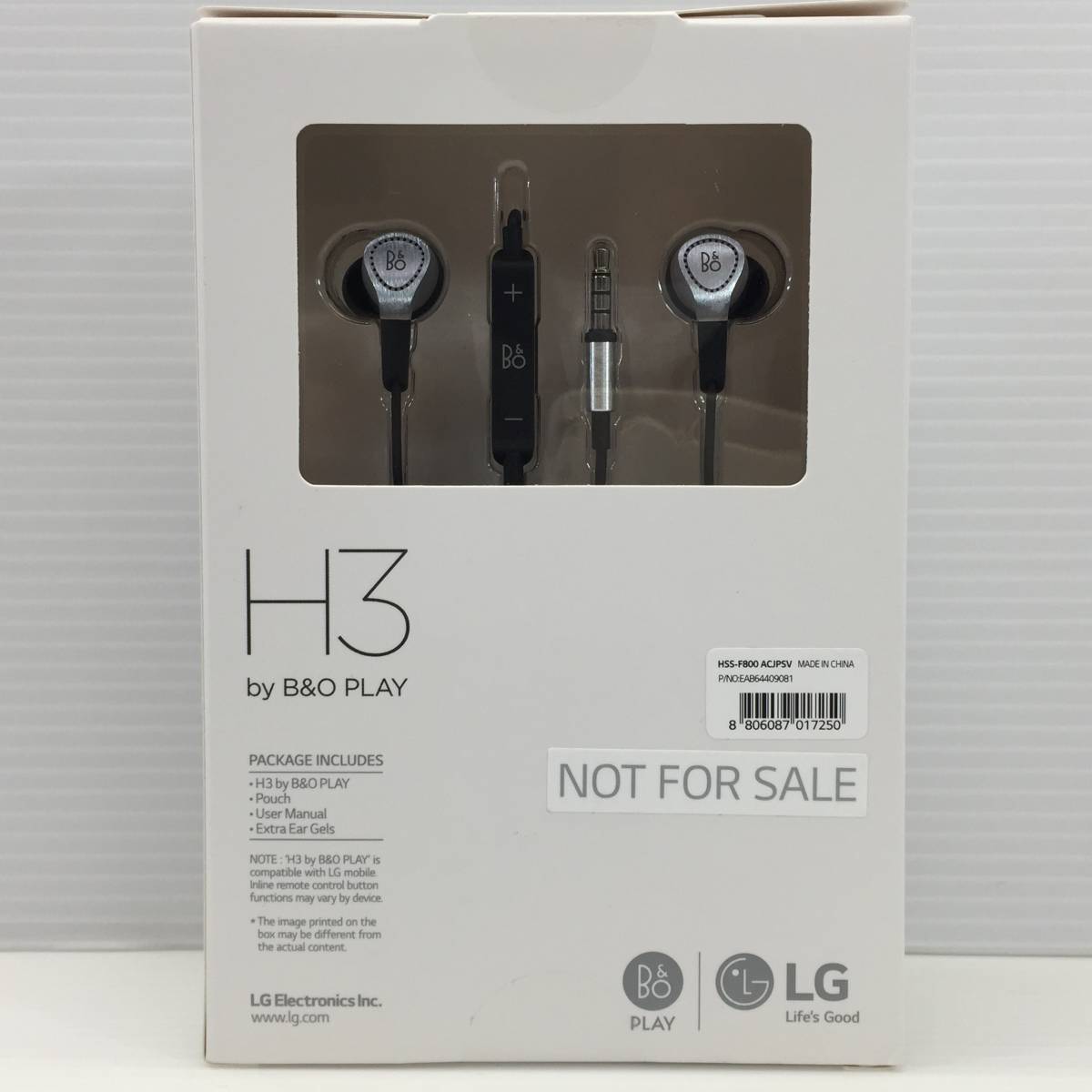 ☆LG H3 by B&O PLAY HSS-F800 イヤホン ヘッドホン 未使用☆ 家電、AV