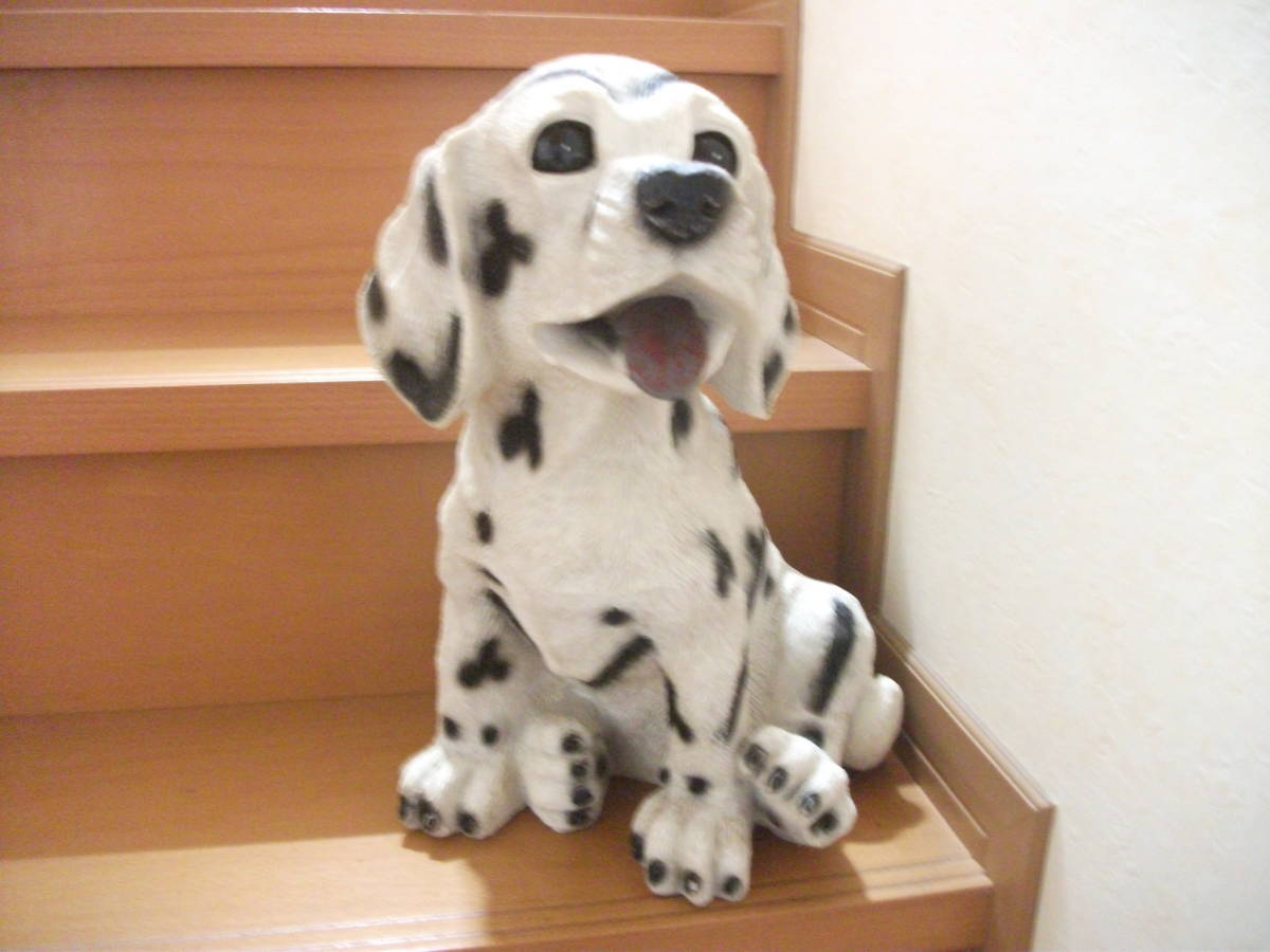 ダルメシアン 大きめ 犬の置物 全天候型 可愛いい表情 置物 売買されたオークション情報 Yahooの商品情報をアーカイブ公開 オークファン Aucfan Com