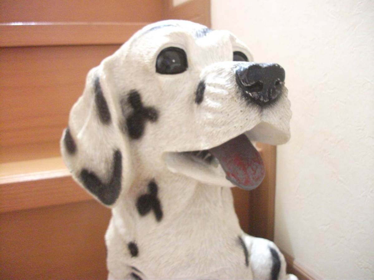 ダルメシアン 大きめ 犬の置物 全天候型 可愛いい表情 置物 売買されたオークション情報 Yahooの商品情報をアーカイブ公開 オークファン Aucfan Com
