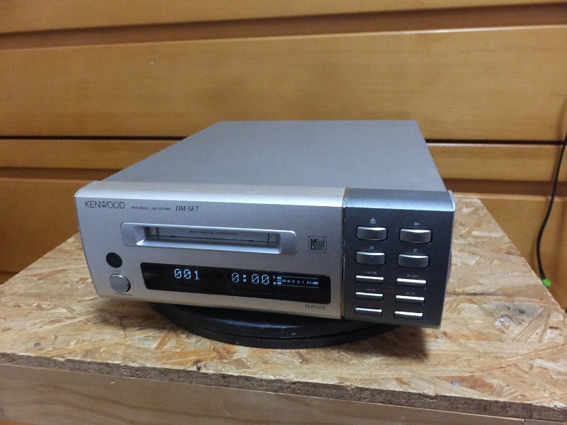 動作品】KENWOOD DM-SE7 MDデッキ KENWOOD DM-SE7 MDデッキ 動作確認済 DM-