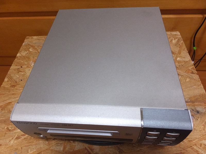 動作品】KENWOOD DM-SE7 MDデッキ KENWOOD DM-SE7 MDデッキ 動作確認済 DM-