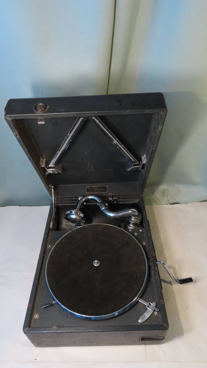 【蓄音機】Columbia Viva-tonal Grafonola Columbia MODEL No.116 viva-tonal Grafonola 卓上型 蓄音機