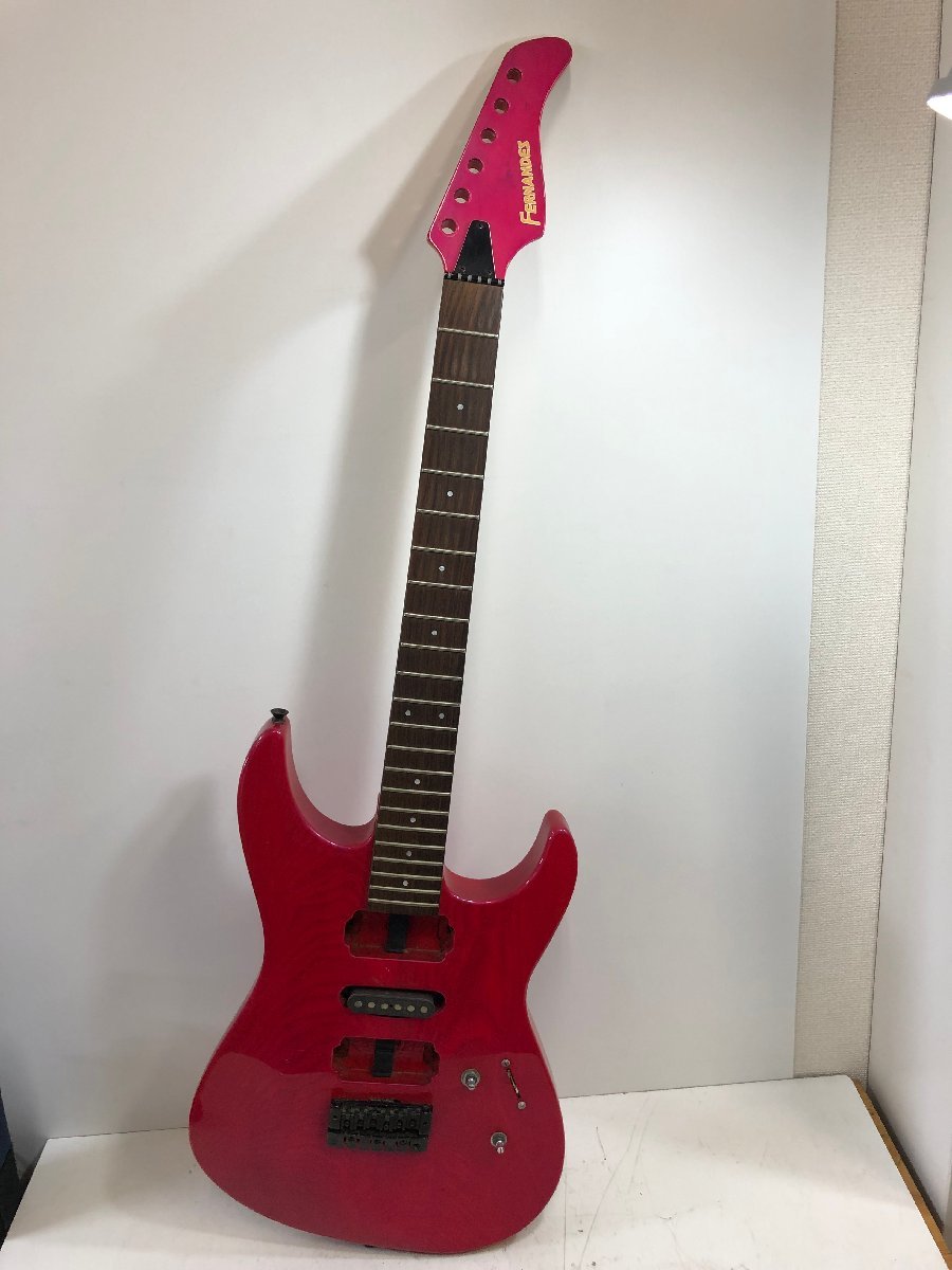 ジャンク品】FERNANDES ストラトタイプ、ギター フェルナンデス