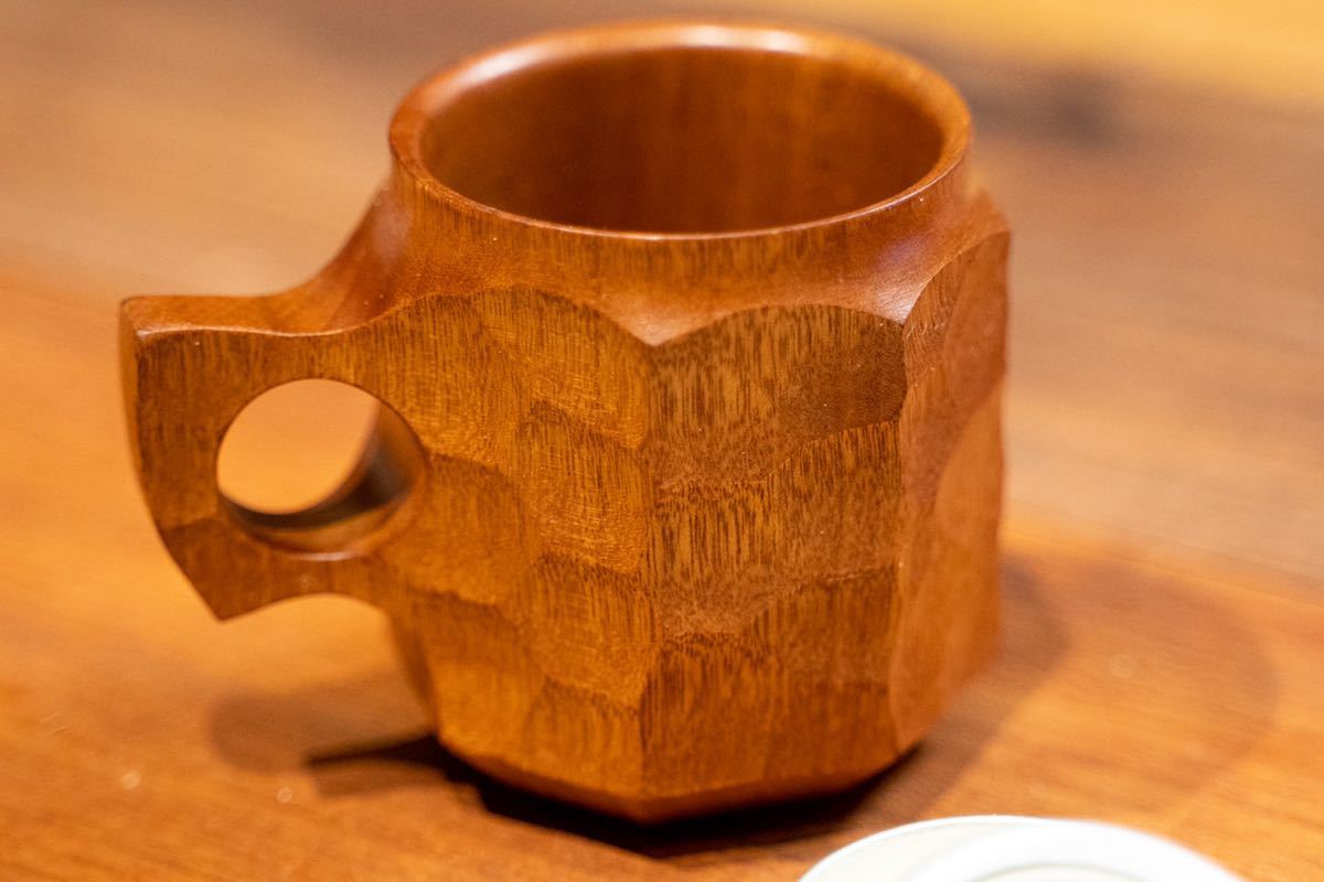 美品 Akihiro Woodworks ジンカップ Jincup Mサイズ アキヒロ ウッド