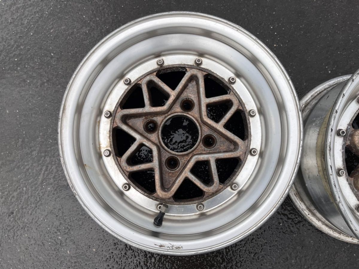☆TECHNO TRV 7.5J?+6?4H 2本PCD114.3 テクノレーシング 旧車 深 ☆TECHNO TRV 7.5J?+6?4H 2本PCD114.3 テクノレーシング 旧車 深