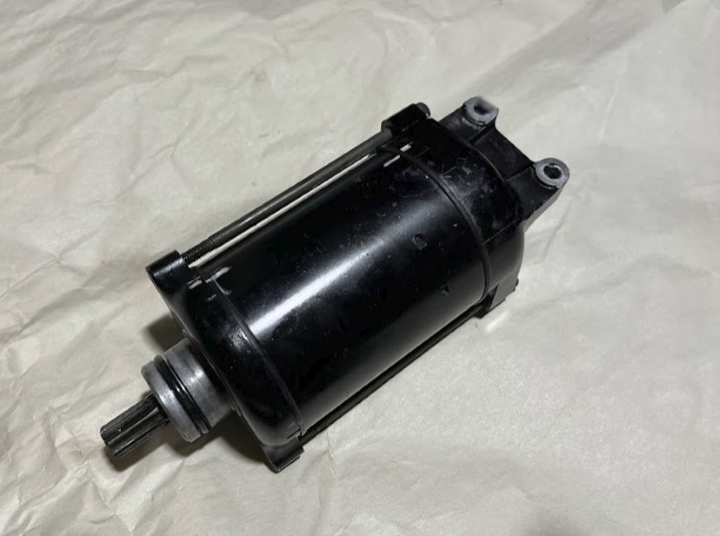 ブラシ新品【GSX-R1100 初期型 GU74A GU74B GU74C】純正 セルモーター