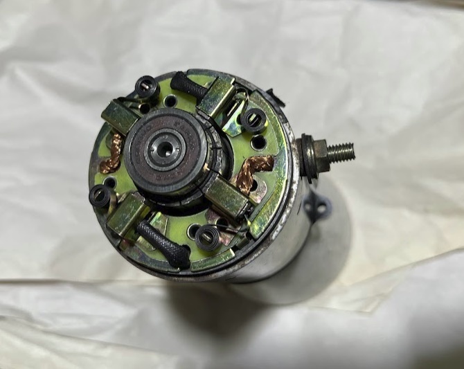 ブラシ新品【GSX-R1100 初期型 GU74A GU74B GU74C】純正 セルモーター