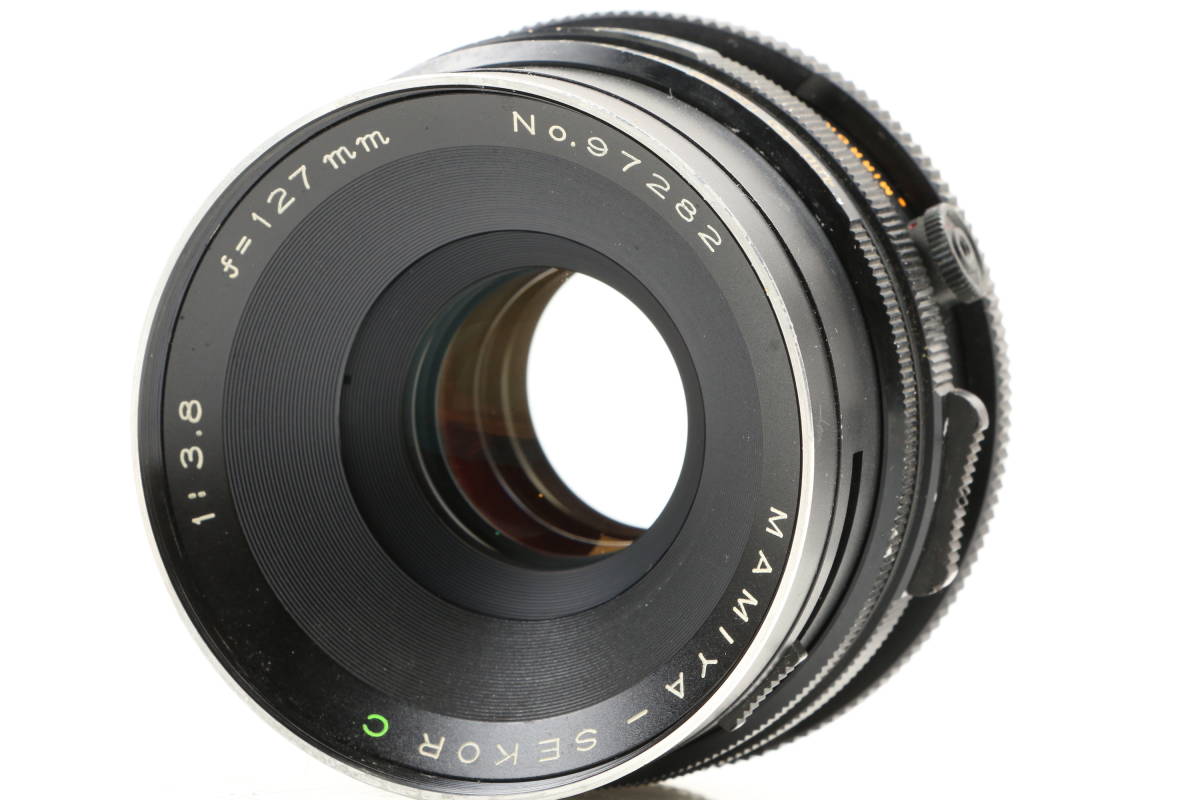 22C/ MAMIYA SEKOR C 127mm 1:3.8 / カラーフィルター付き マミヤ 