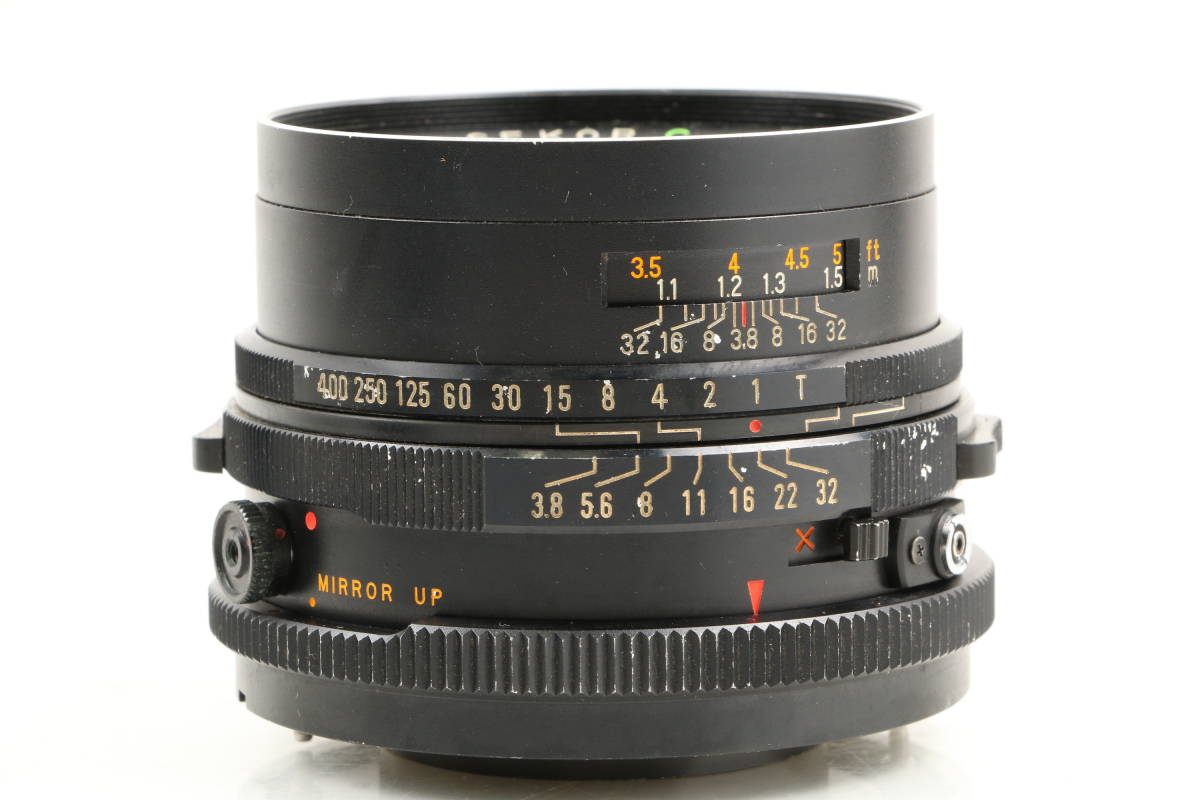 22C/ MAMIYA SEKOR C 127mm 1:3.8 / カラーフィルター付き マミヤ