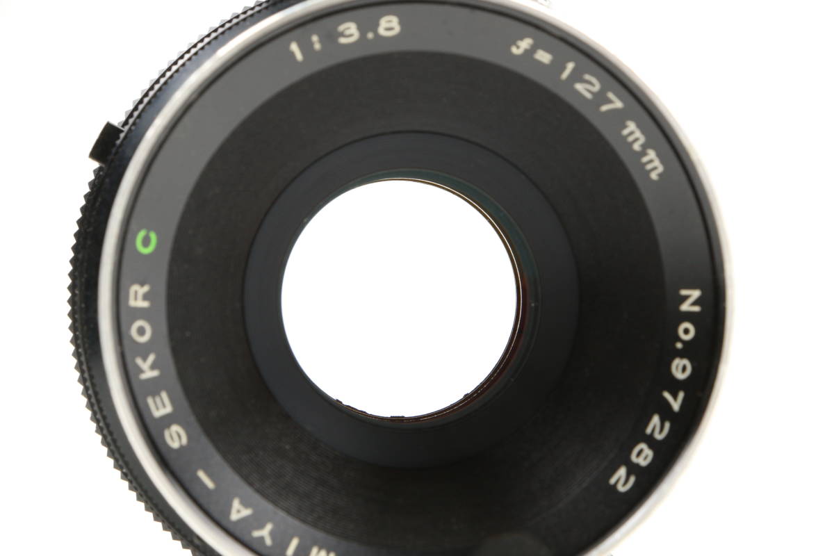 22C/ MAMIYA SEKOR C 127mm 1:3.8 / カラーフィルター付き マミヤ