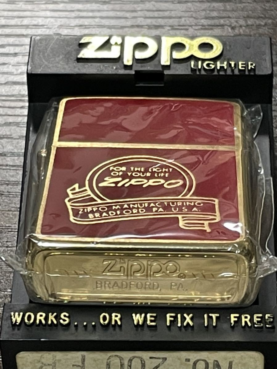 zippo RED GOLD SOLID BRASS 筆記体 レッド ゴールド 1984年製 zippo RED GOLD SOLID BRASS 筆記体 レッド ゴールド 1984年製