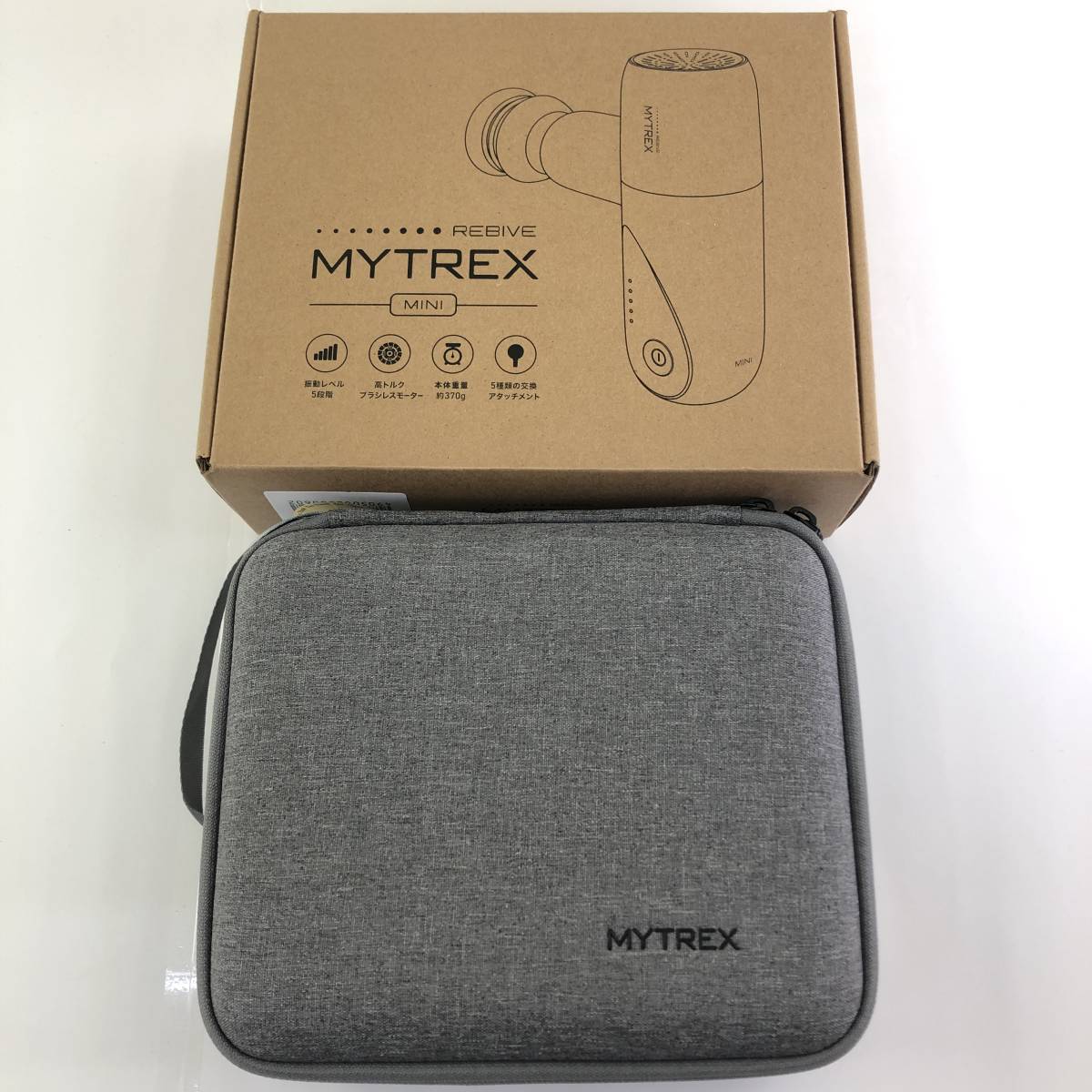 定番人気，お買い得 REBIVE MYTREX MINI リバイブミニ ハンディマッサージャー フェイス リフト ケア 振動マシン 筋膜リリース 肩 首 足(ハンディマッサージャー)｜売買されたオークション情報、yahooの商品情報をア ハンディマッサージャー