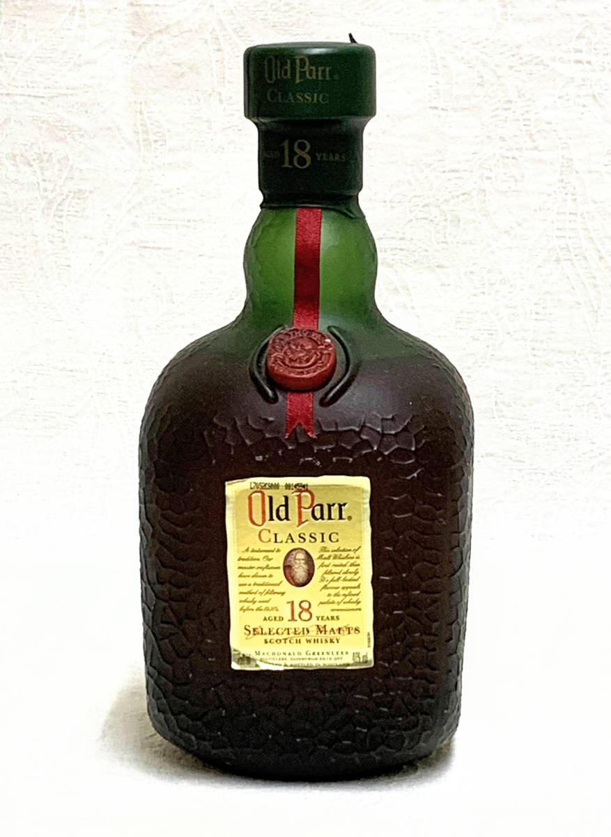 【爆買い，最新作】 247/未開栓 Old Parr CLASSIC オールドパー クラシック 18年 セレクテッド モルト SCOTCH スコッチ ウイスキー 古酒 現状品(スコッチ)｜売買されたオークション情報、yahooの商品情報をアーカイブ公開 スコッチ