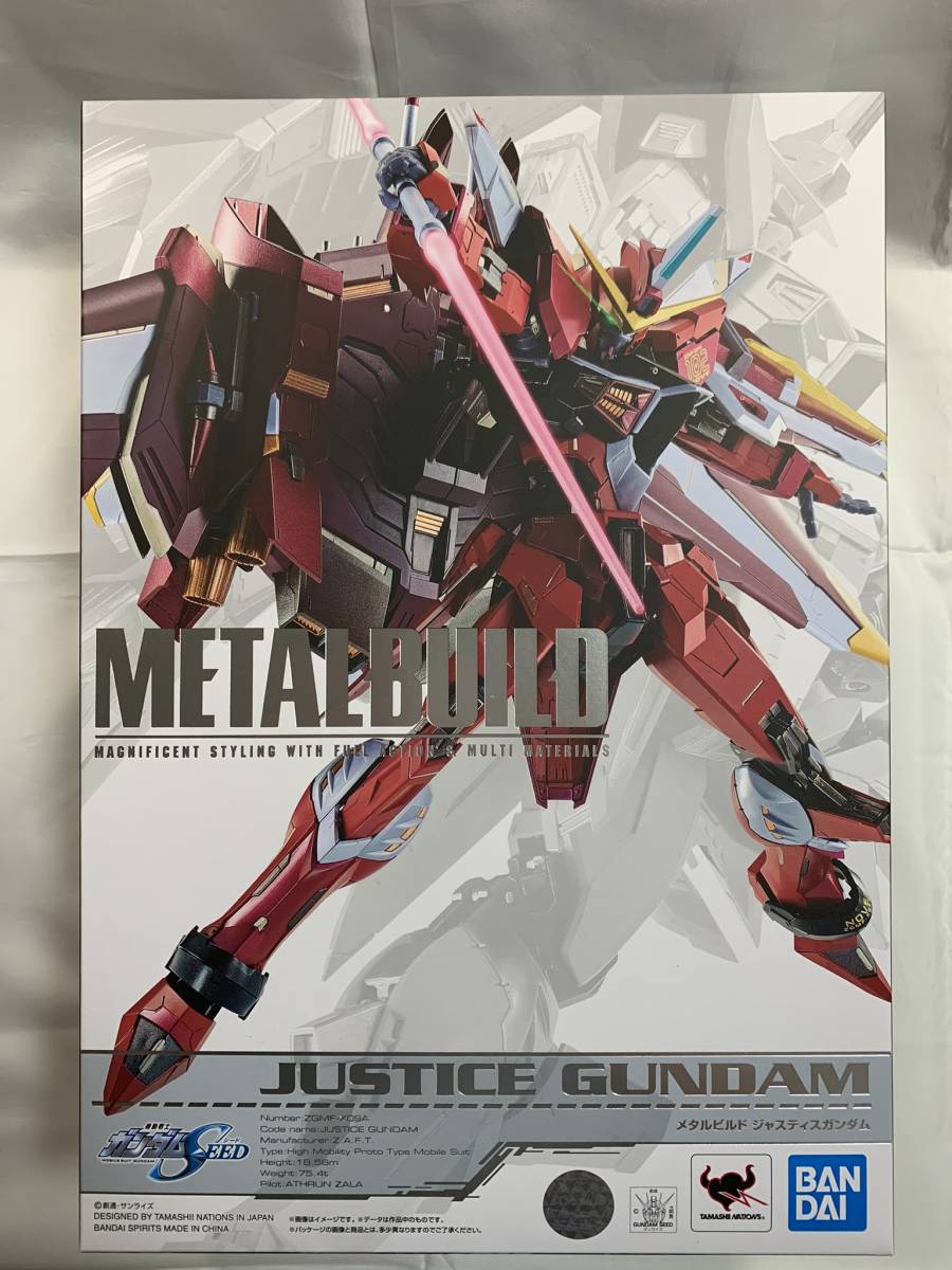 新品】METAL BUILD ジャスティスガンダム METAL BUILD ジャスティス