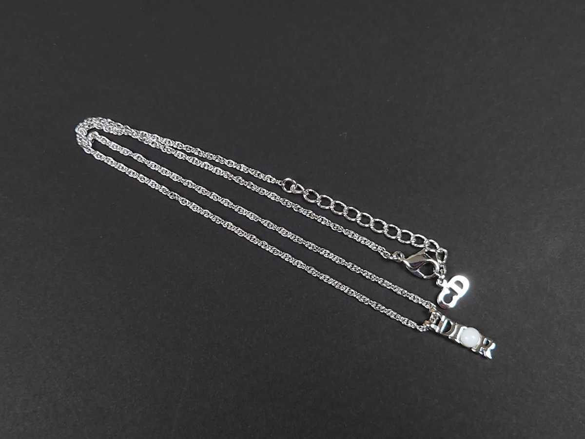 1円 極 Christian Dior ディオール ネックレス ロゴ Cd レディース メンズ ユニセックス シルバー アクセサリー 箱付き ネックレス トップつき 売買されたオークション情報 Yahooの商品情報をアーカイブ公開 オークファン Aucfan Com