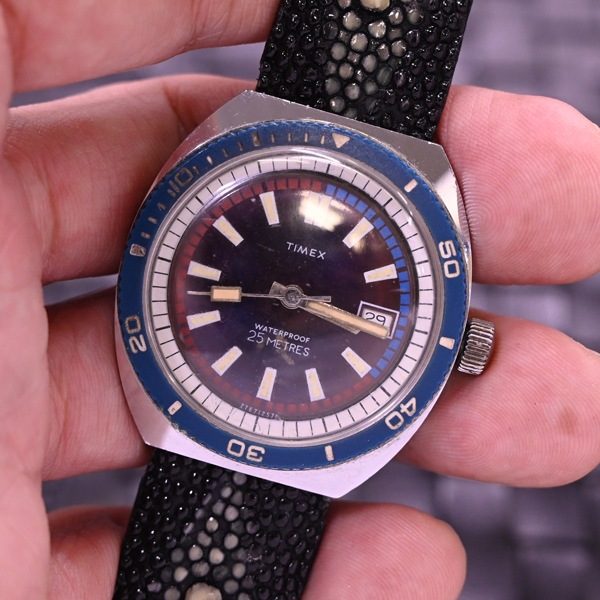 2022年5月15日終了 TIMEX 【超劇レア！！】 1970年代 ペプシベゼル 