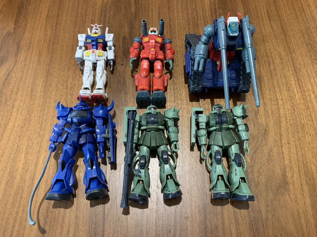 バンダイ 機動戦士ガンダム Hcm Pro 第16話 セイラ出撃 6体セット ガンダム ガンキャノン ガンタンク グフ ザク ハイコンプロ 開封品 機動戦士ガンダム 売買されたオークション情報 Yahooの商品情報をアーカイブ公開 オークファン Aucfan Com