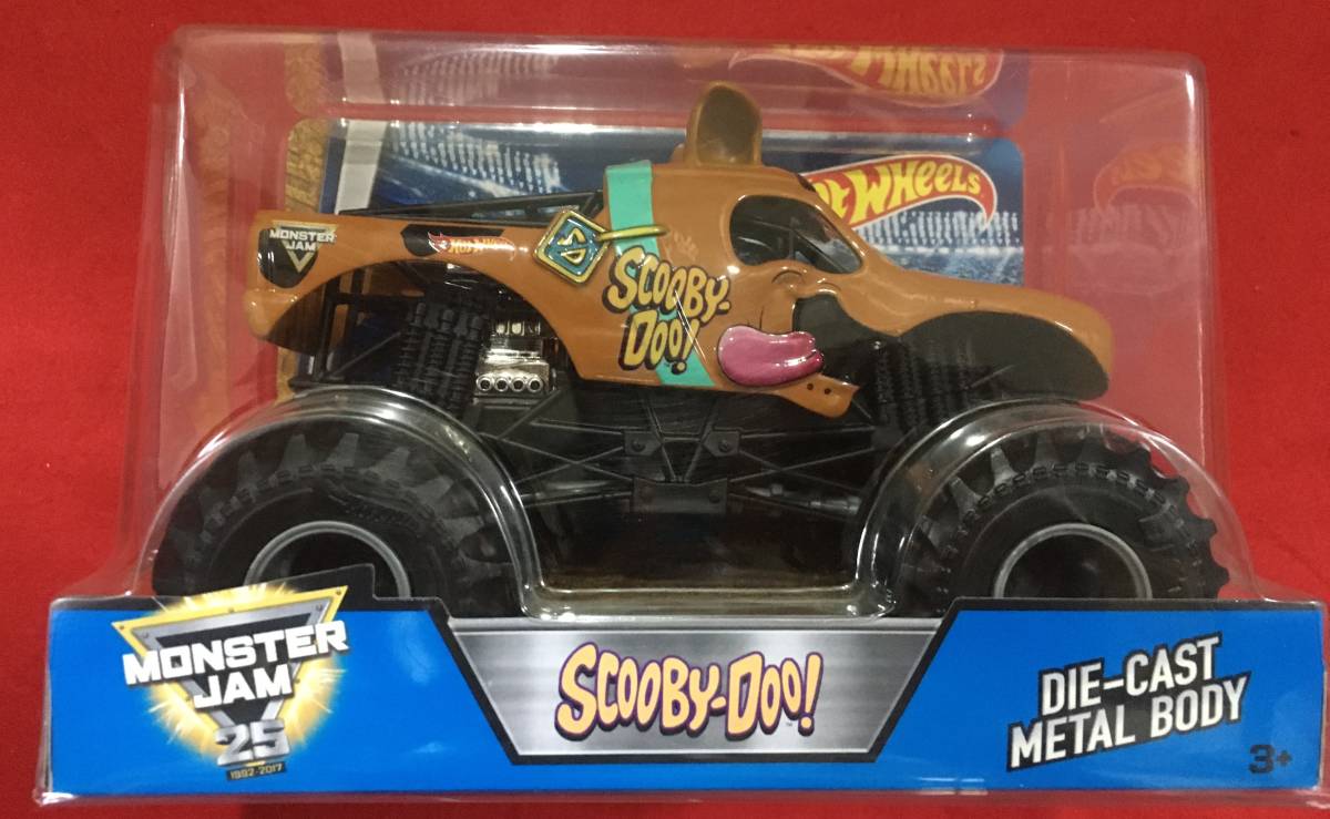 新品未開封！☆1/24 Hot Wheels Monster Jam Scooby Doo ホット