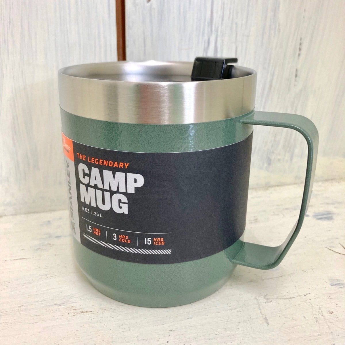 新品/送料無料 STANLEY スタンレー クラシックシリーズ 真空マグ 0.35L 保温 保冷 ステンレス マグカップ コップ キャンプ 09366 グリーン