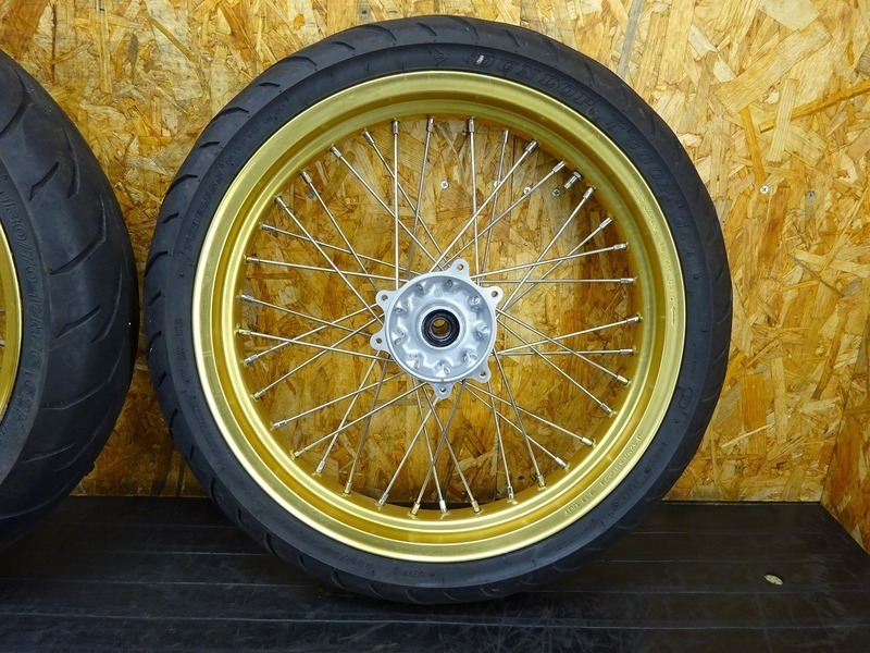 211004】CRF250M(MD38-1101)◇ ホイール前後セット フロント 17×2.75 