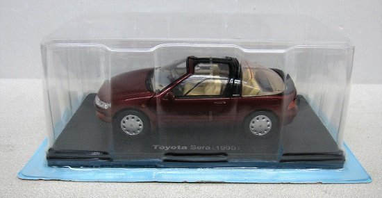 □1/24 アシェット 国産名車コレクション トヨタ セラ (1990) hachette