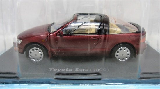 □1/24 アシェット 国産名車コレクション トヨタ セラ (1990) hachette