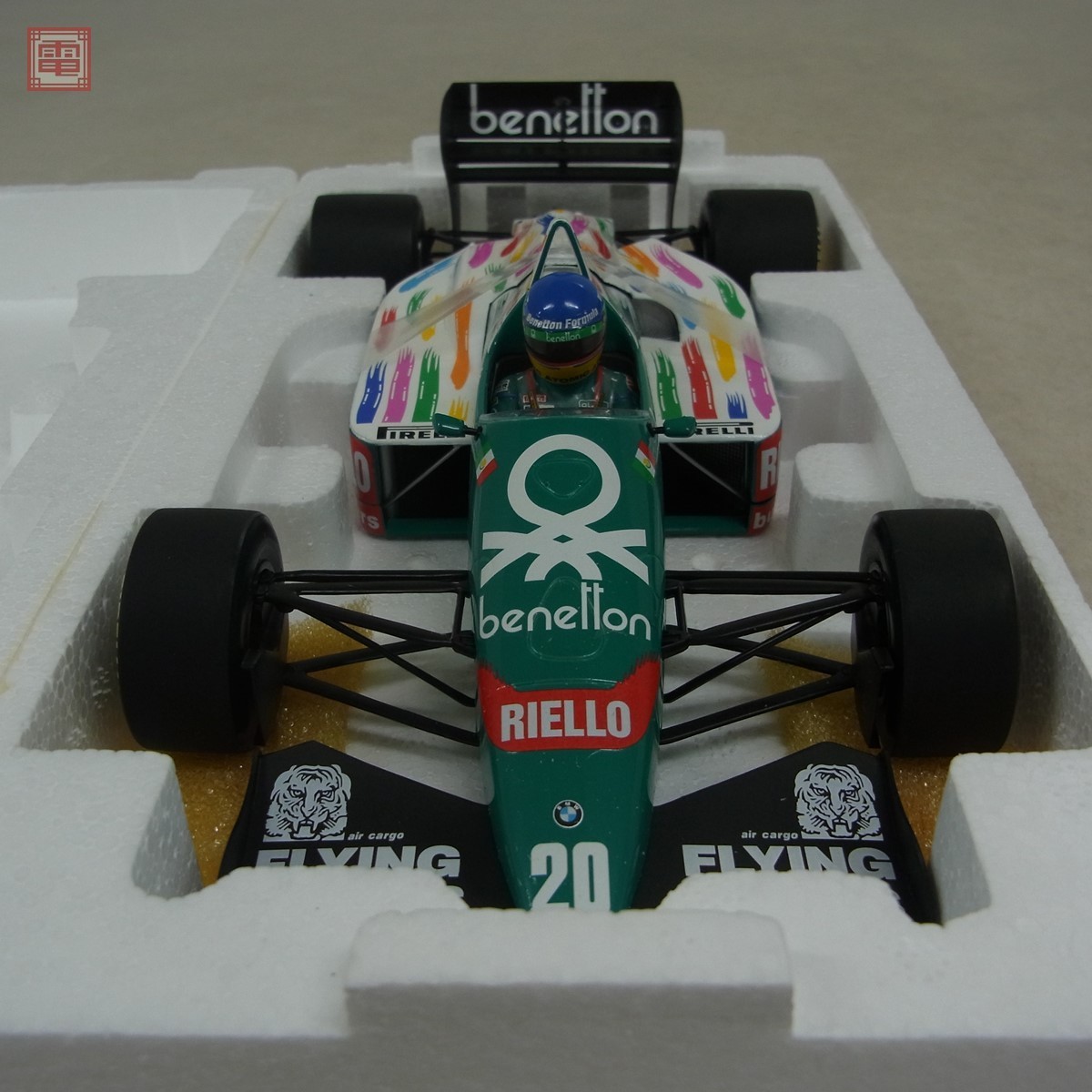 PMA 1/18 ベネトン BMW B186 G.ベルガー 1986 #20 No.181860020