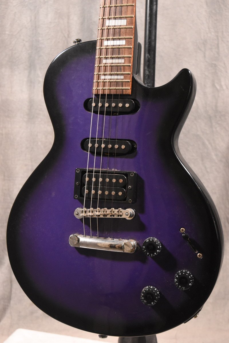 Grass Roots エレキギター 紫/黒 Grass Roots エレキギター 紫/黒
