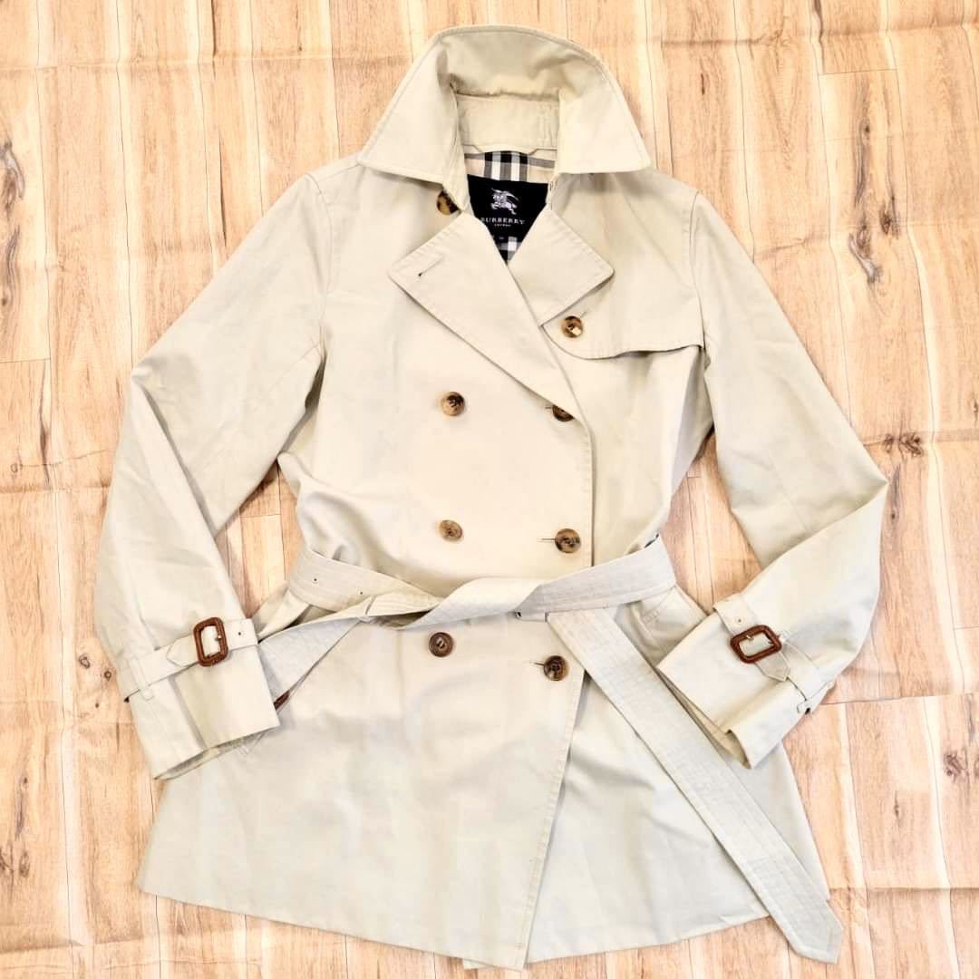 BURBERRYLondon　スプリングコート　レディース バーバリーロンドン トレンチコート スプリングコート ジャケット ノバ