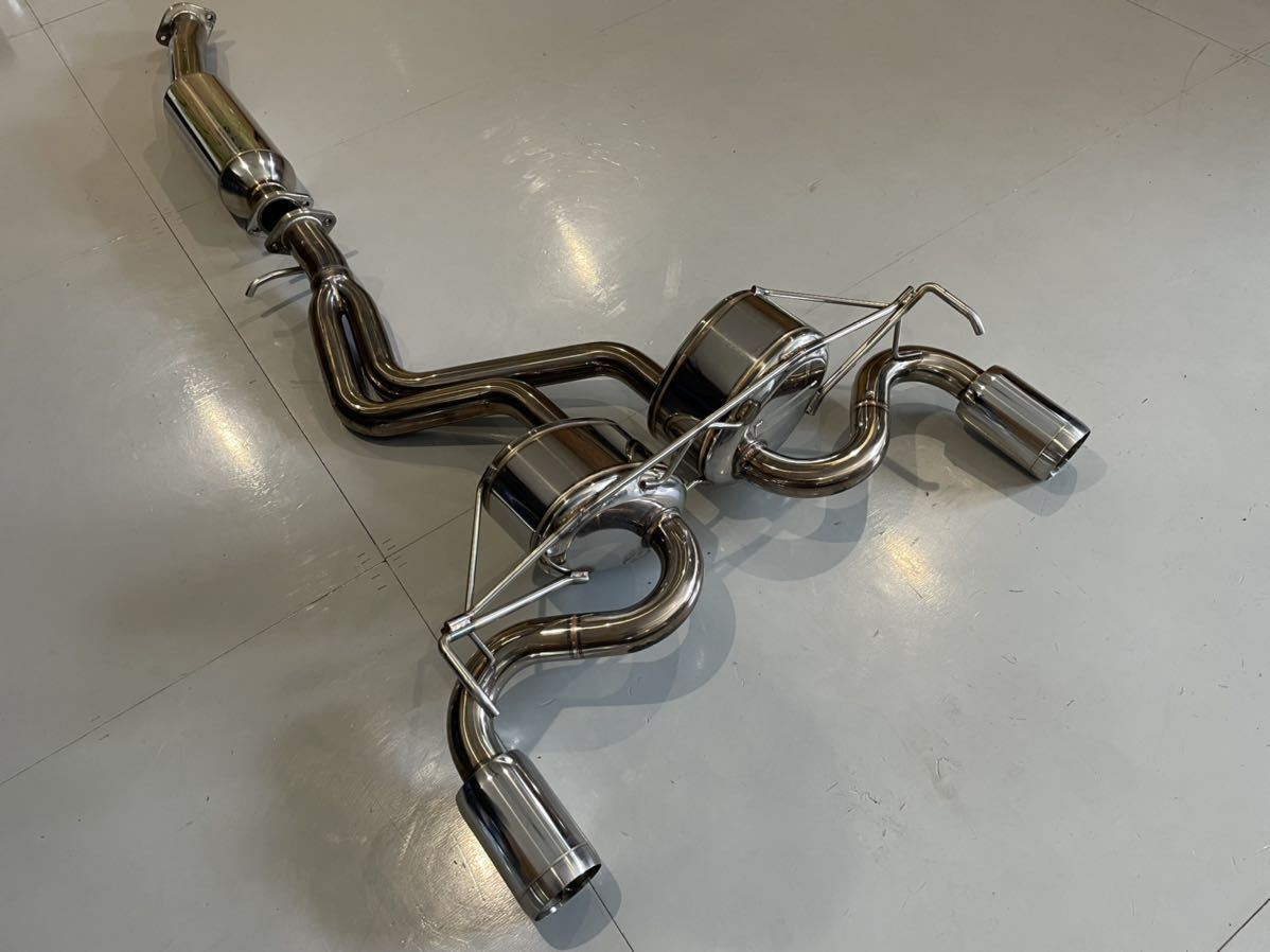□美品 フェアレディZ Z33 VQ35 サクラム SACLAM マフラー 18000-NZ1