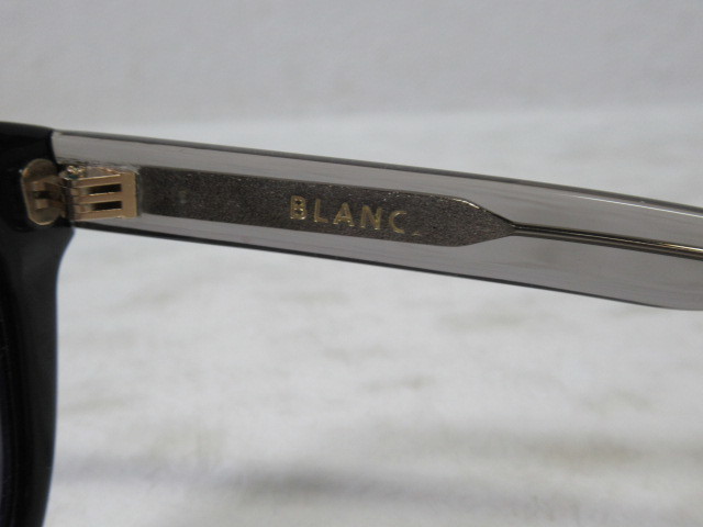 ◇127.BLANC ブラン B0014 BLK-CG サングラス/中古(セル、プラスチック ◇127.BLANC ブラン B0014 BLK-CG サングラス/中古(セル、プラスチック
