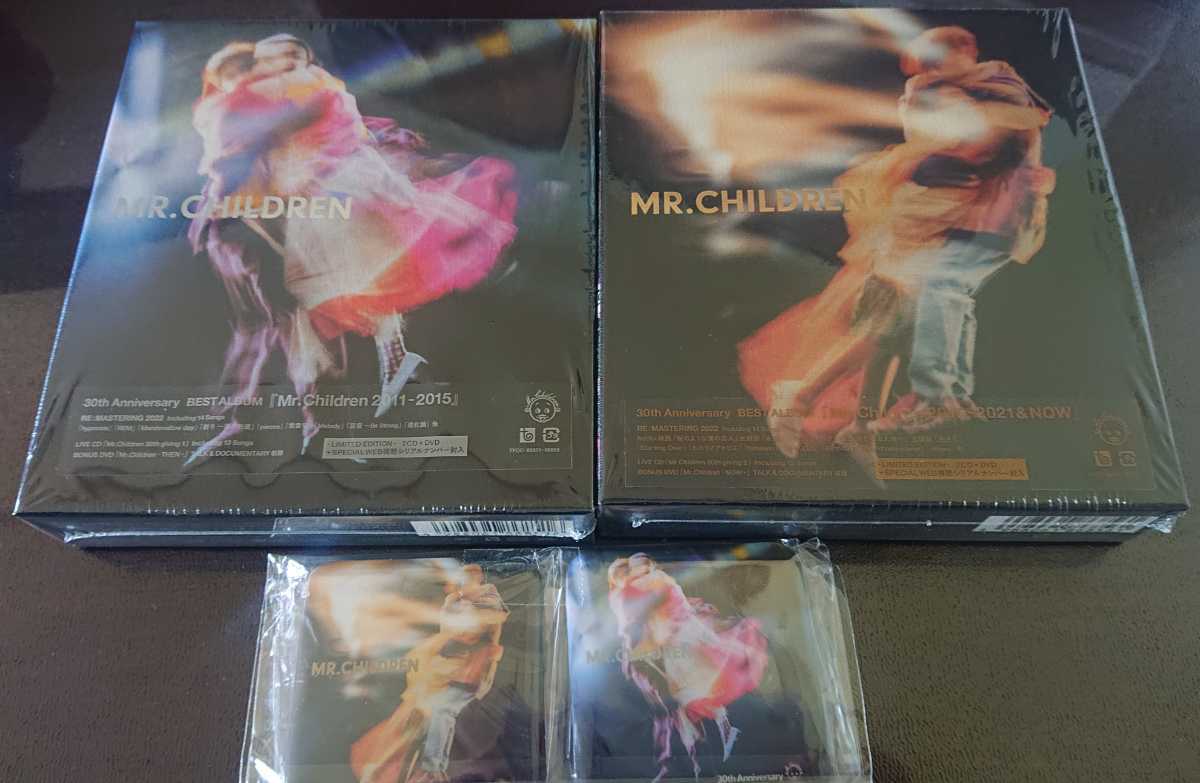 正規品，最新作 Mr.Children ミスチル 2011-2015 2015=2021&Now 初回限定盤2種 缶バッジ付(Mr.Children)｜売買されたオークション情報、yahooの商品情報をアーカイブ公開 - オークファン ま行
