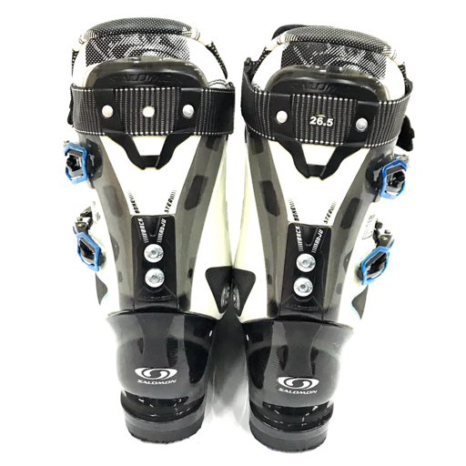SALOMON FALCON XR CS 105+ 26.5cm スキーブーツ ホワイト×ブラック