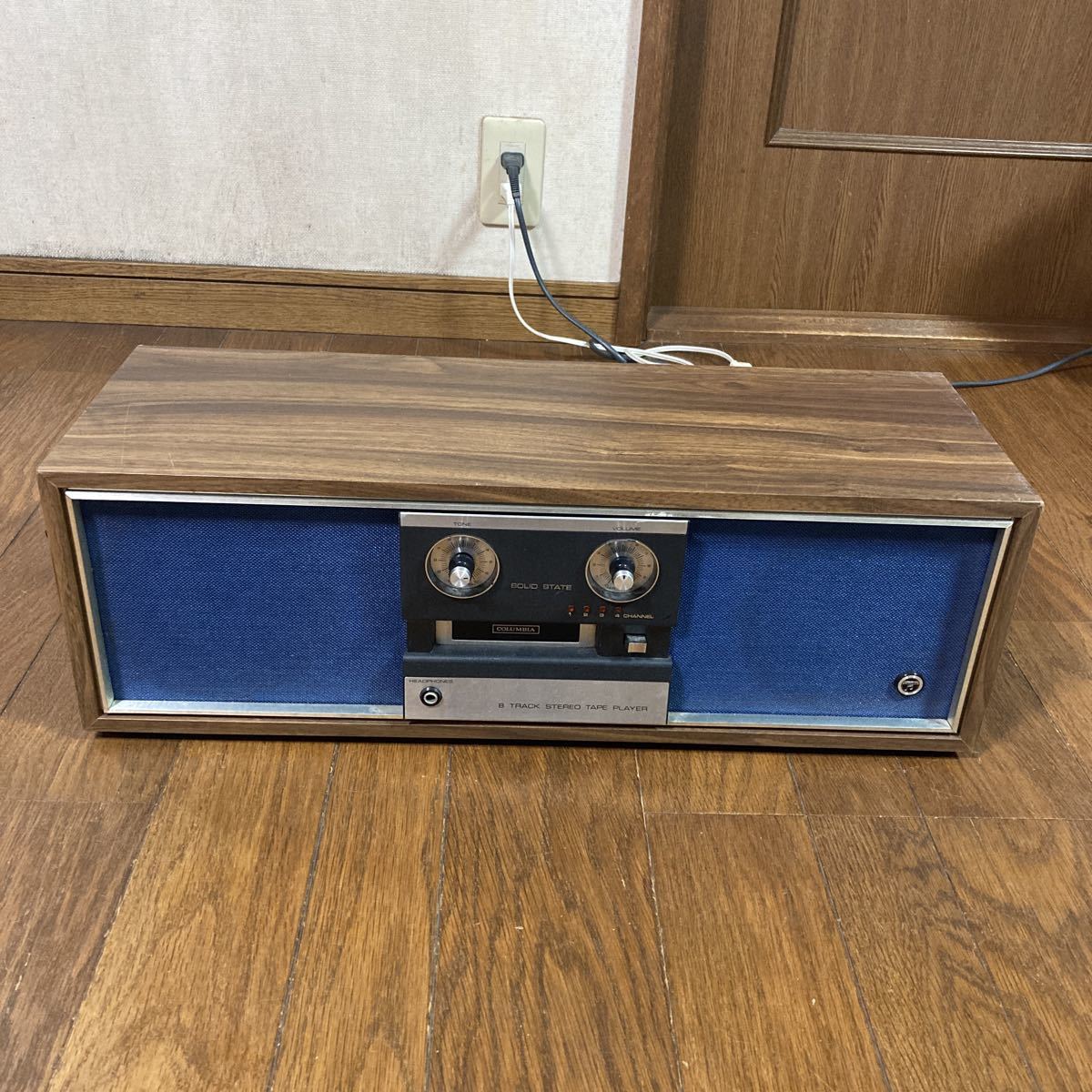 COLUMBIA コロムビア TRC-333 昭和レトロ 8トラックテーププレーヤー 8