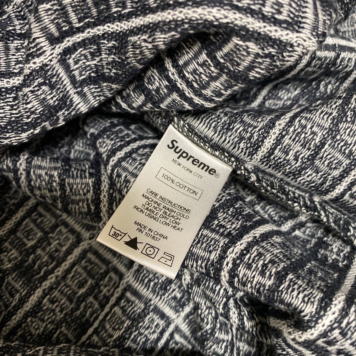 未使用 Supreme Rather Be Dead SS Jacquard Top シュプリーム Tシャツ 