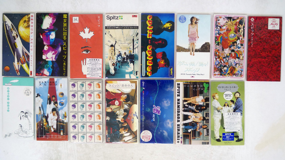 洋楽多めCDセット 約100枚（+シングル15枚） スピッツ 15枚セット 8cmシングルCD コレクション spitz 8cm - 公式