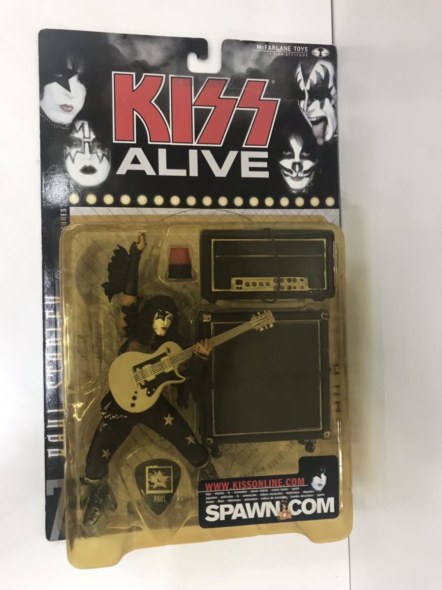 未開封品】マクファーレントイズ KISS ALIVE フィギュア 4点セット 
