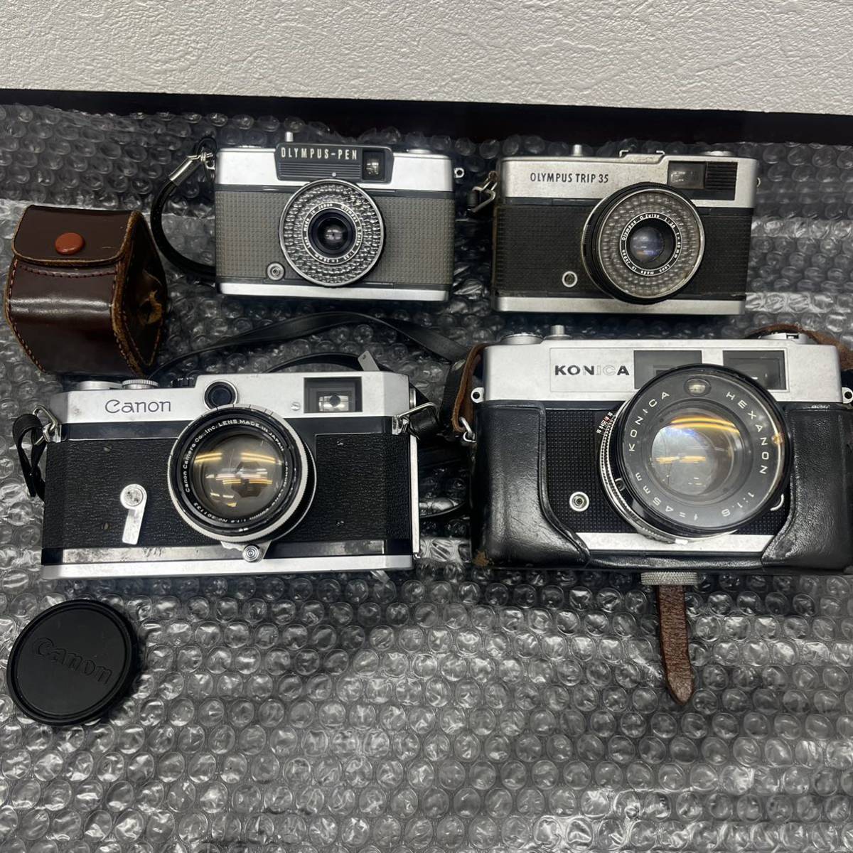canon 、pentax，penn…27点セット未確認 Canon KONICA フィルムカメラ