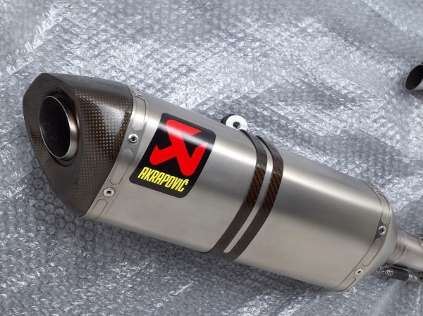 08-13 YZF-R125 5D7 前期 アクラポビッチ フルエキゾースト マフラー 