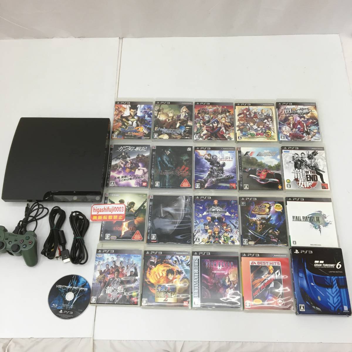 高品質，2026 PS3 本体 120GB +ソフト20本セット 英雄伝説閃の軌跡/龍が如く/FINAL FANTASY XIII 他 プレステ SONY(PS3ソフト)｜売買されたオークション情報、yahooの商品情報をアーカイブ公開 - オークファン PS3ソフト