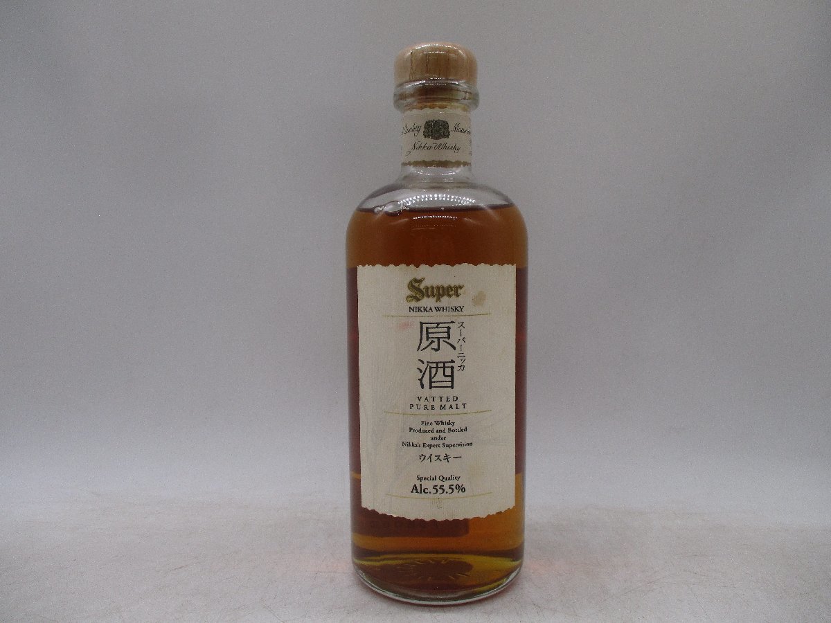 原酒 500ml スーパーニッカ ニッカ ウイスキー 55.5% レトロスーパー 