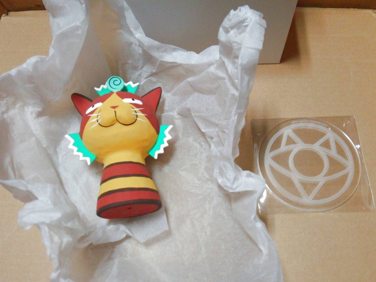 グッズ] 魔法陣グルグル 長い声のネコ張り子 / 魔法陣グルグル30周年  