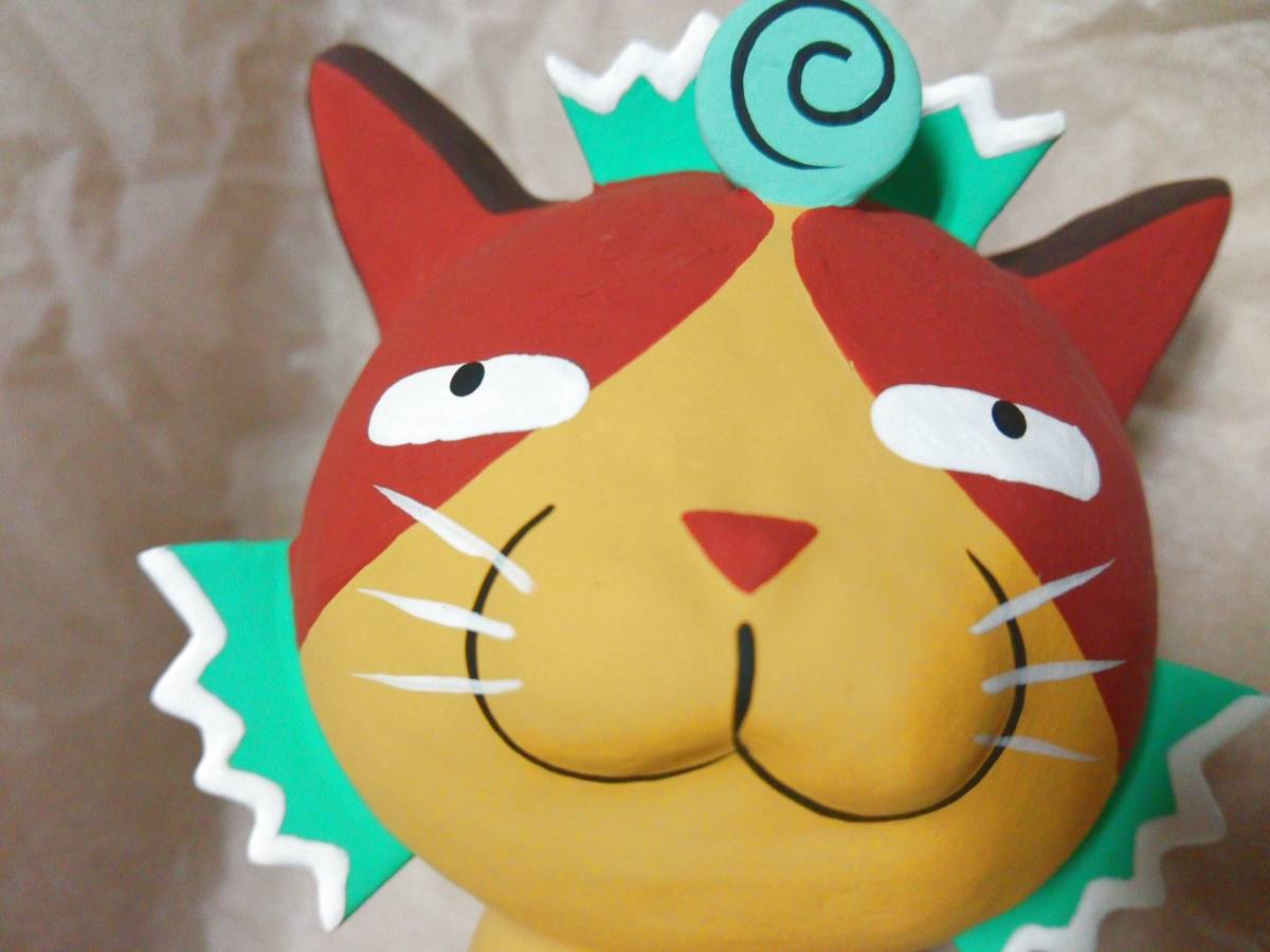 グッズ] 魔法陣グルグル 長い声のネコ張り子 / 魔法陣グルグル30周年  