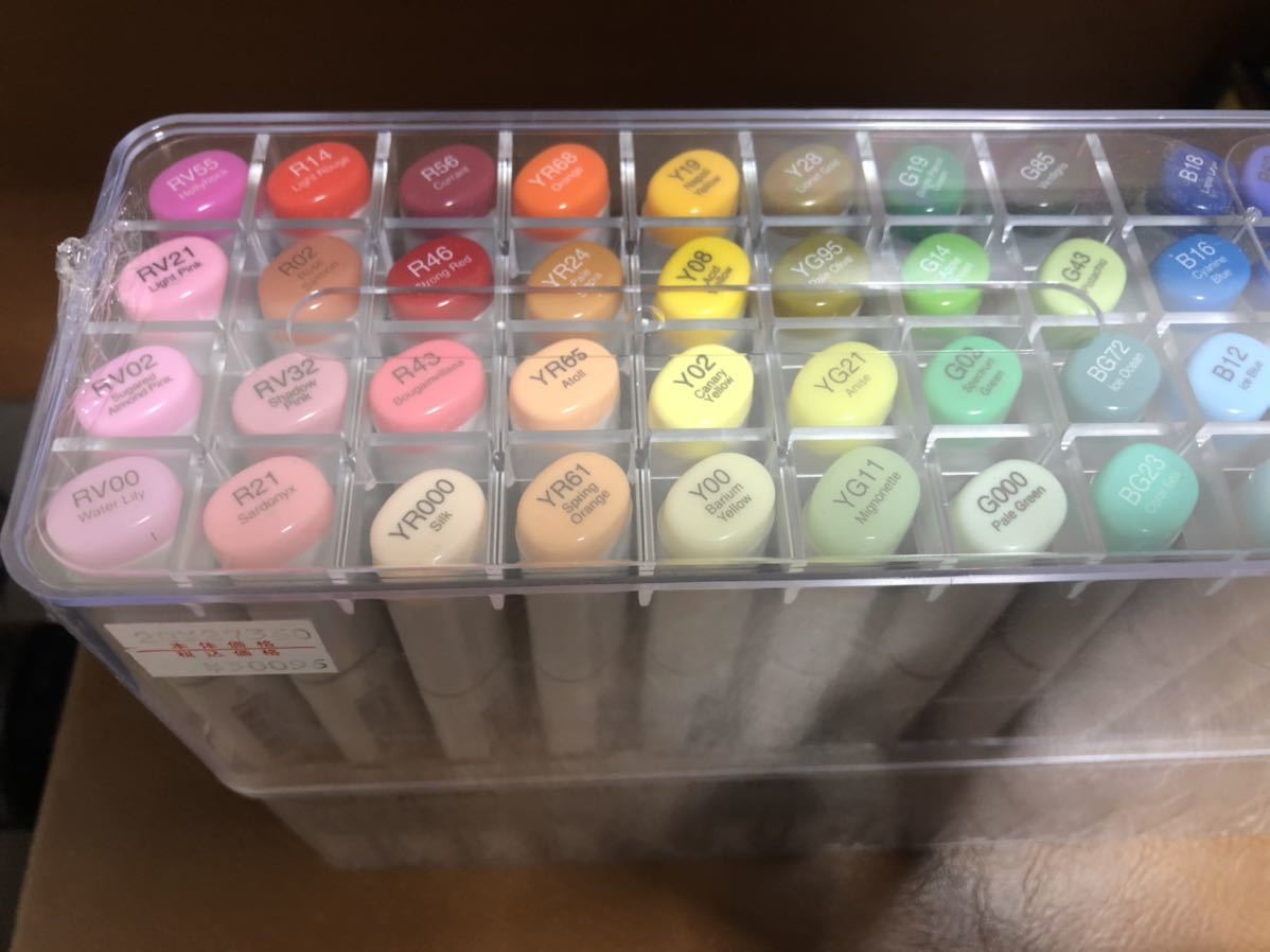 新品　コピックスケッチ　ベーシック　72色セット コピック コピックスケッチ ベーシック 新品未使用（ケース割れ）！Too ベーシック72色セット ベーシック72