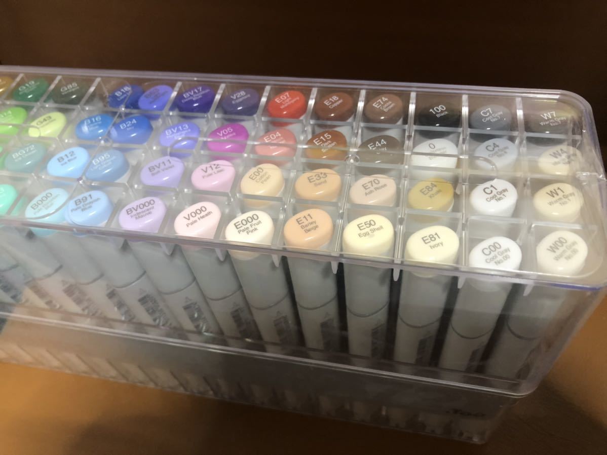 新品　コピックスケッチ　ベーシック　72色セット コピック コピックスケッチ ベーシック 新品未使用（ケース割れ）！Too ベーシック72色セット ベーシック72