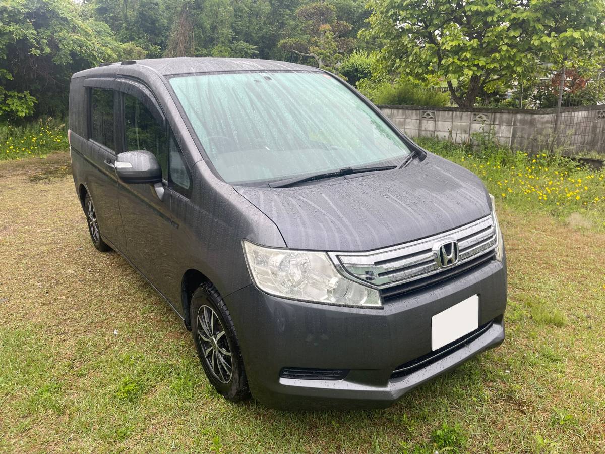 H24 ステップワゴン RK1 車検令和5年5月 純正ナビ/前後ドラレコ/ETC 