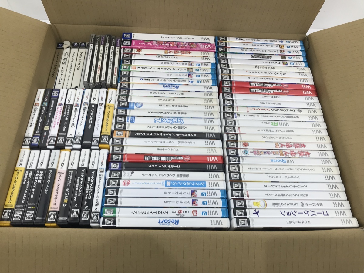 100%新品，本物保証 ジャンク品 ゲームソフト まとめ売り Wii/WiiU/DS/3DS/PS/GAMECUBE 太鼓の達人/マリオカート 等 1 23-220513-SS-07-TAG(その他)｜売買されたオークション情報、yahooの商品情報をアーカイブ公開 - オークフ その他